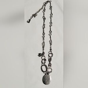 Jes MaHarry GROW STRONG Silver Necklace. ❤️❤️ GORGEOUS!!